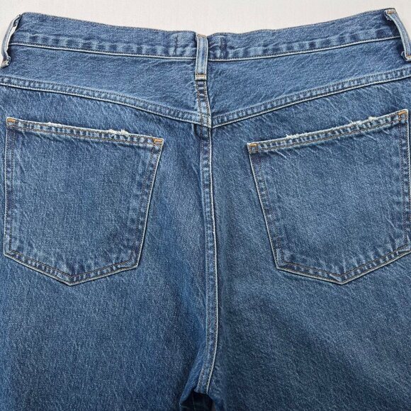 AGOLDE Pinch Waist High Rise Kick Jeans in Symbol Size 31 - Picture 12 of 13